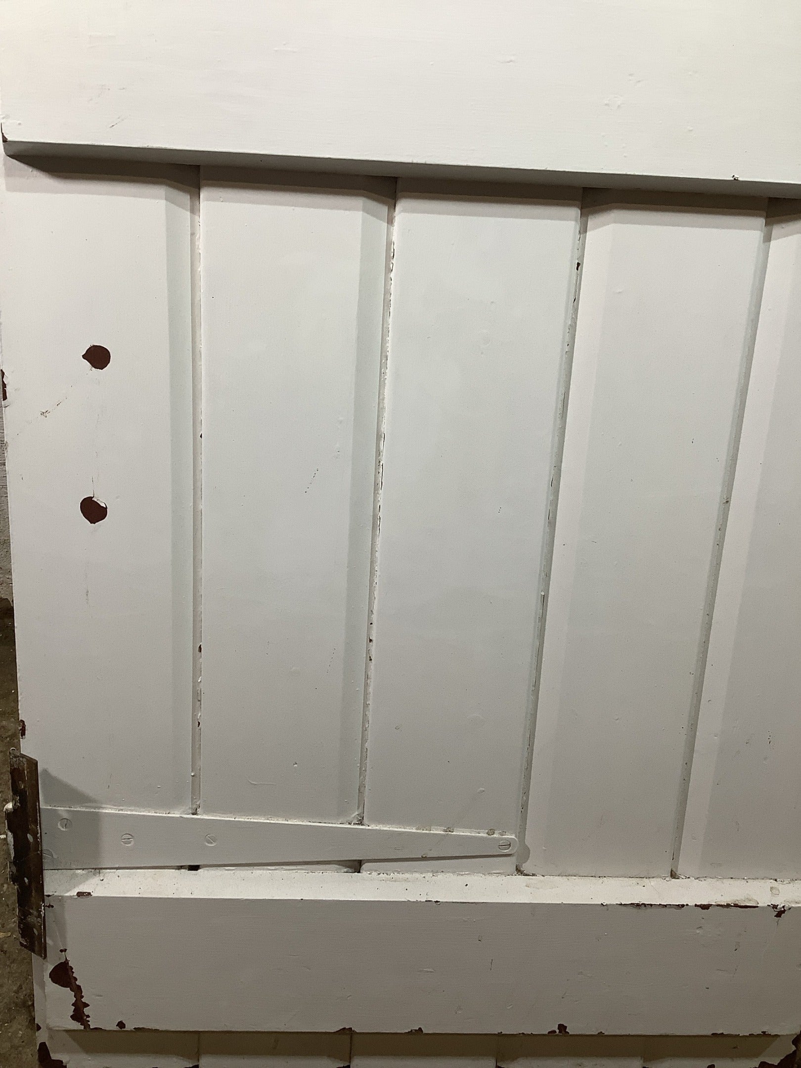 10th Pic Old Internal Painted  Pine Reclaimed Door