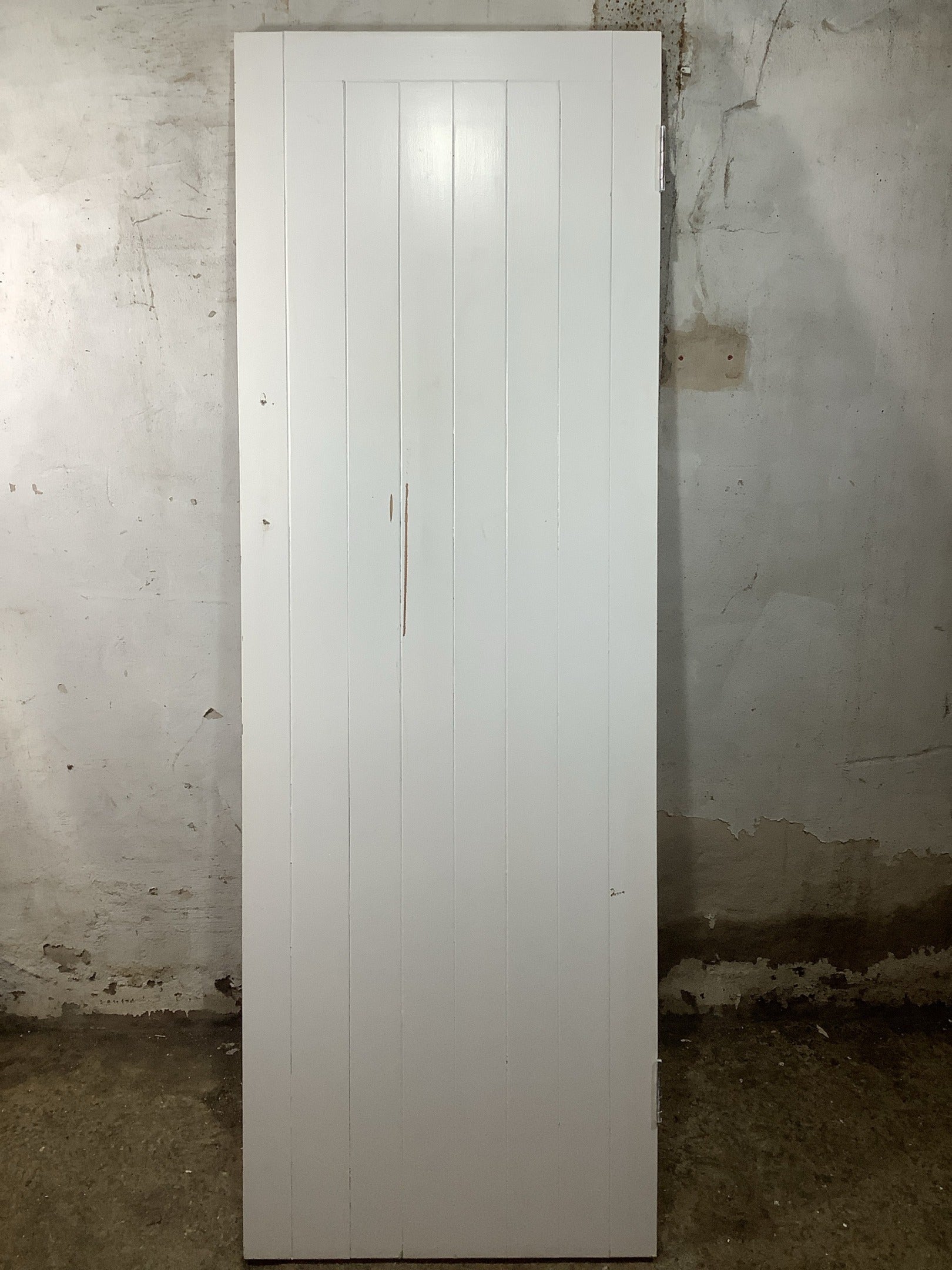 Main Picture Old Internal Painted  Pine Reclaimed Door