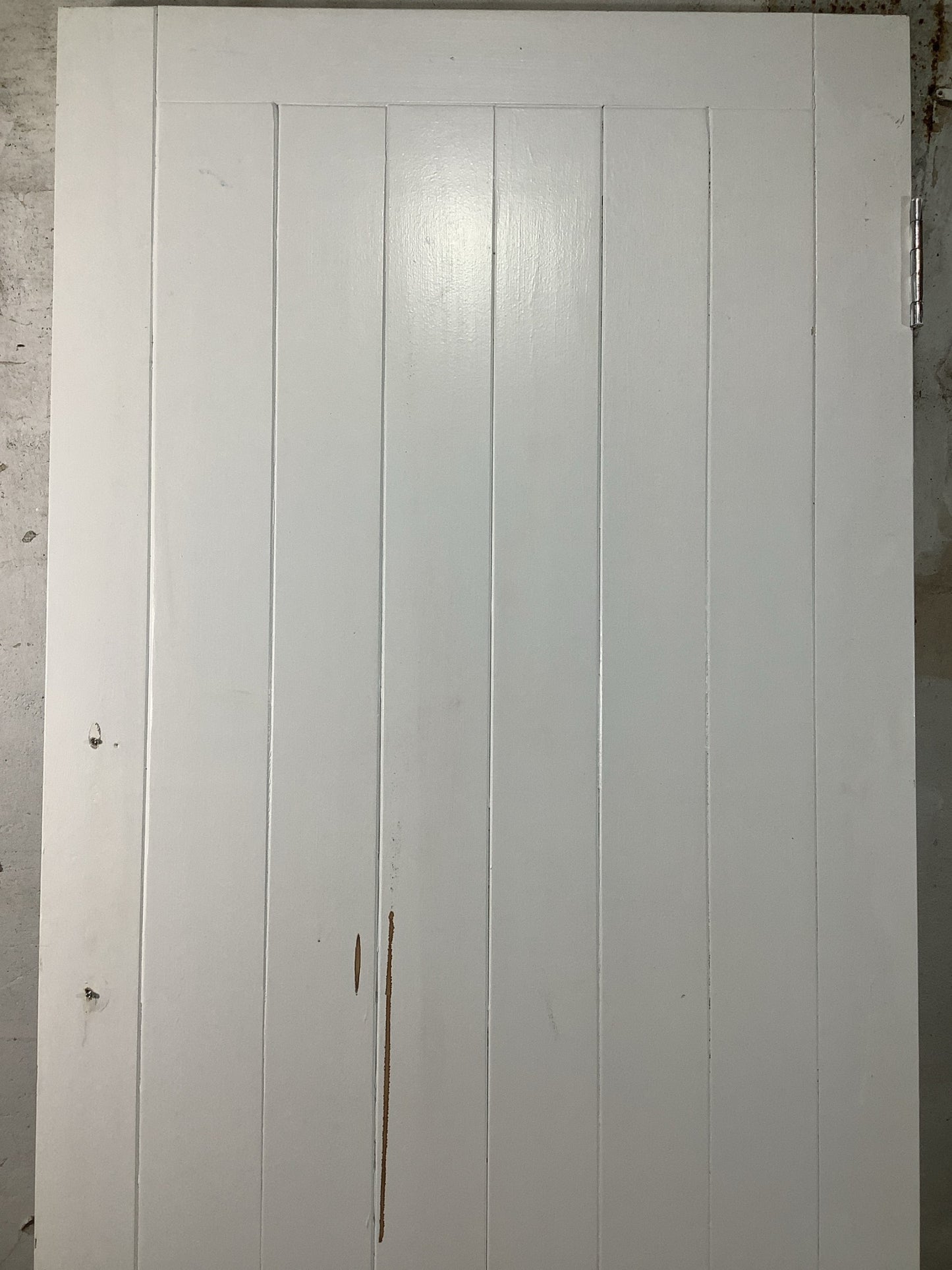 2nd Pic Old Internal Painted  Pine Reclaimed Door