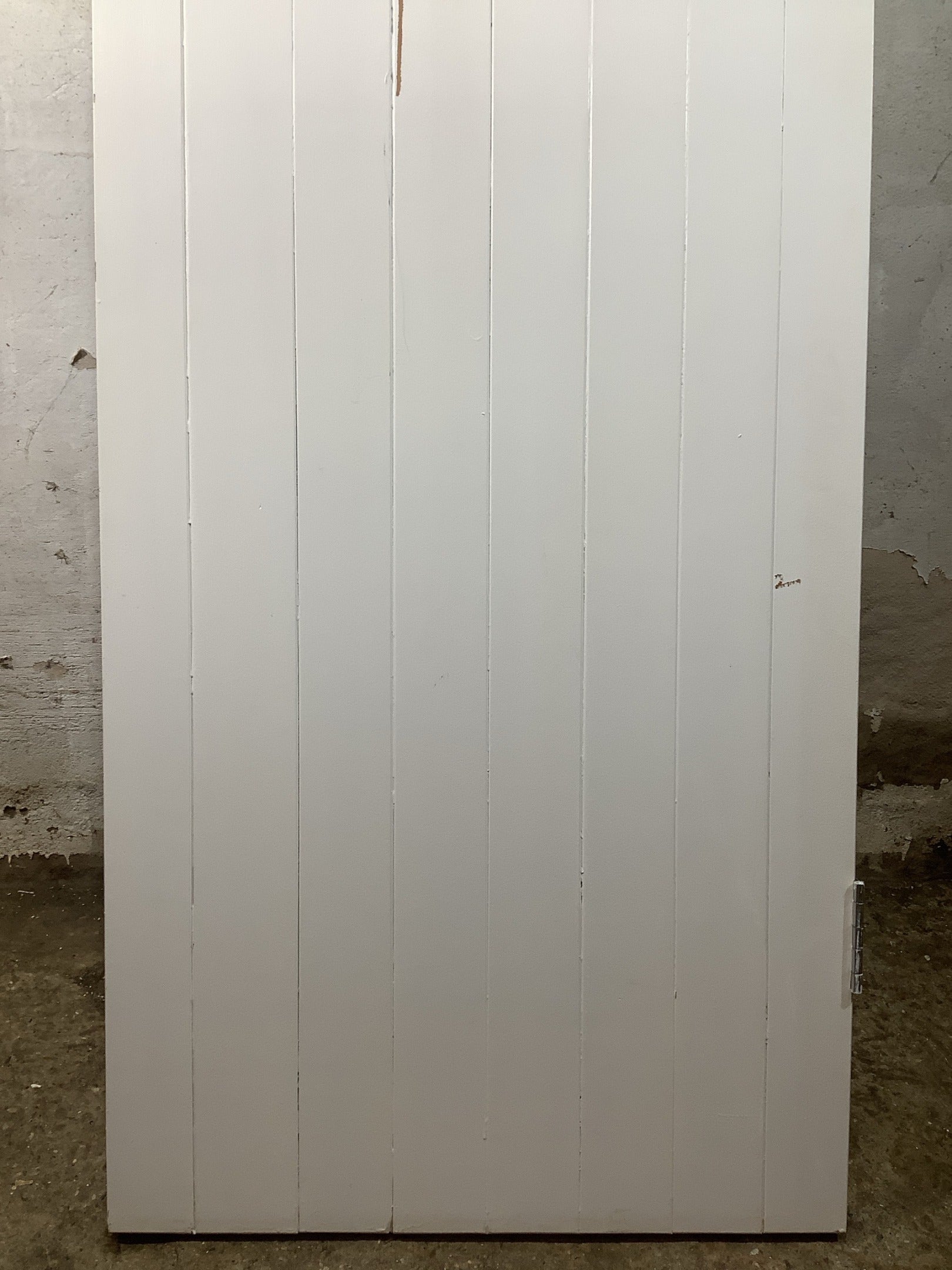 3rd Pic Old Internal Painted  Pine Reclaimed Door