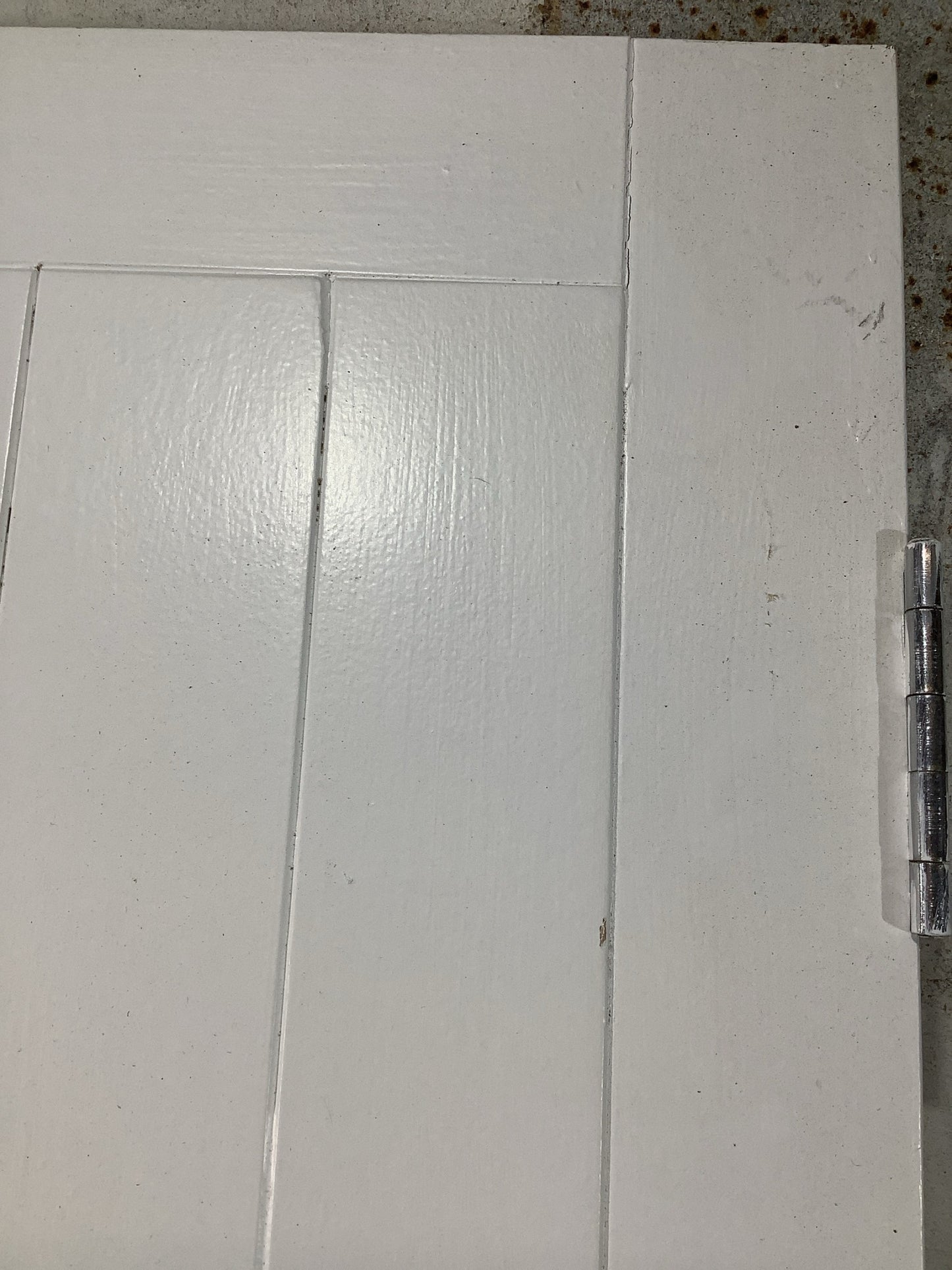 5th Pic Old Internal Painted  Pine Reclaimed Door