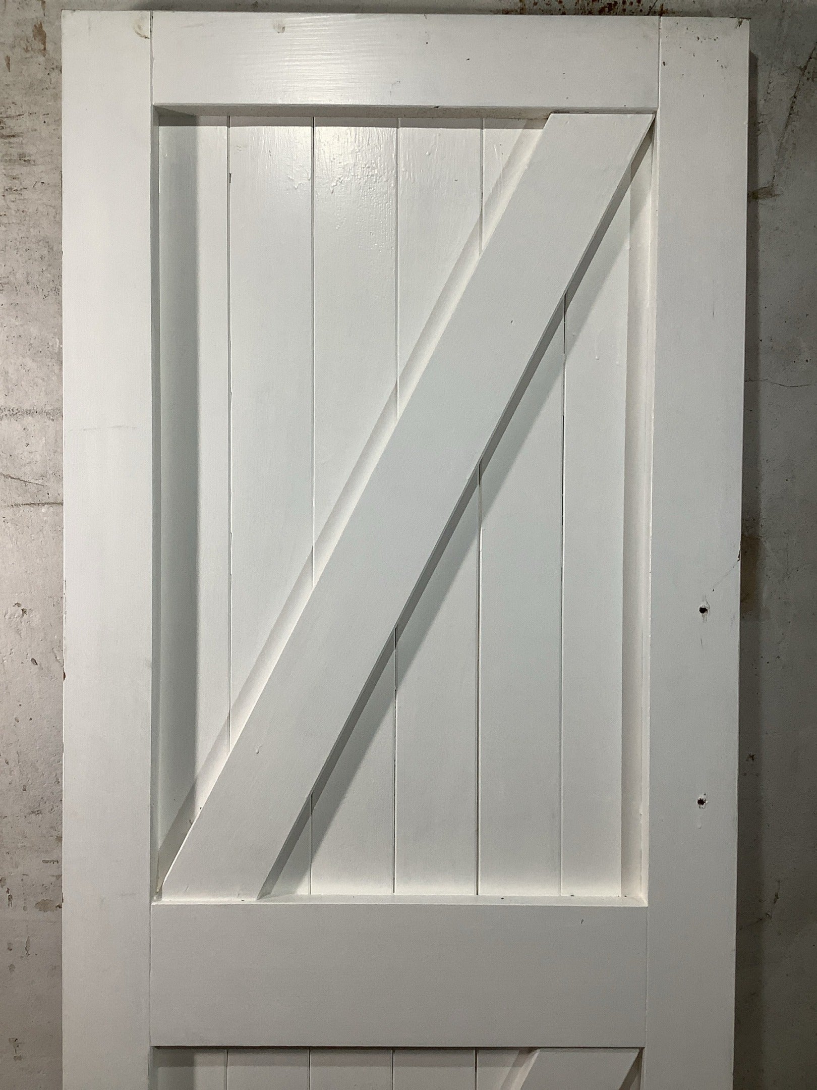 8th Pic Old Internal Painted  Pine Reclaimed Door