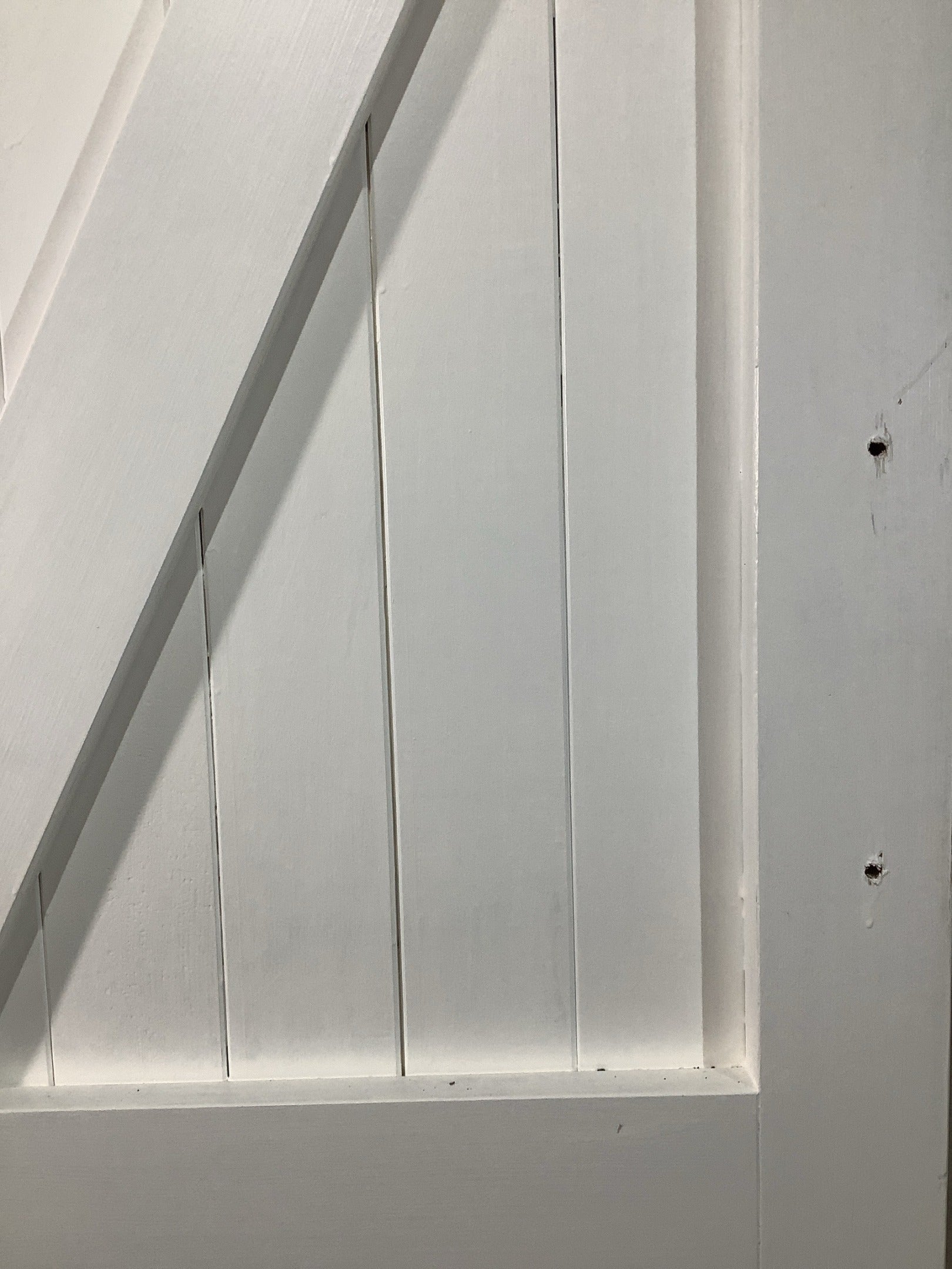 10th Pic Old Internal Painted  Pine Reclaimed Door
