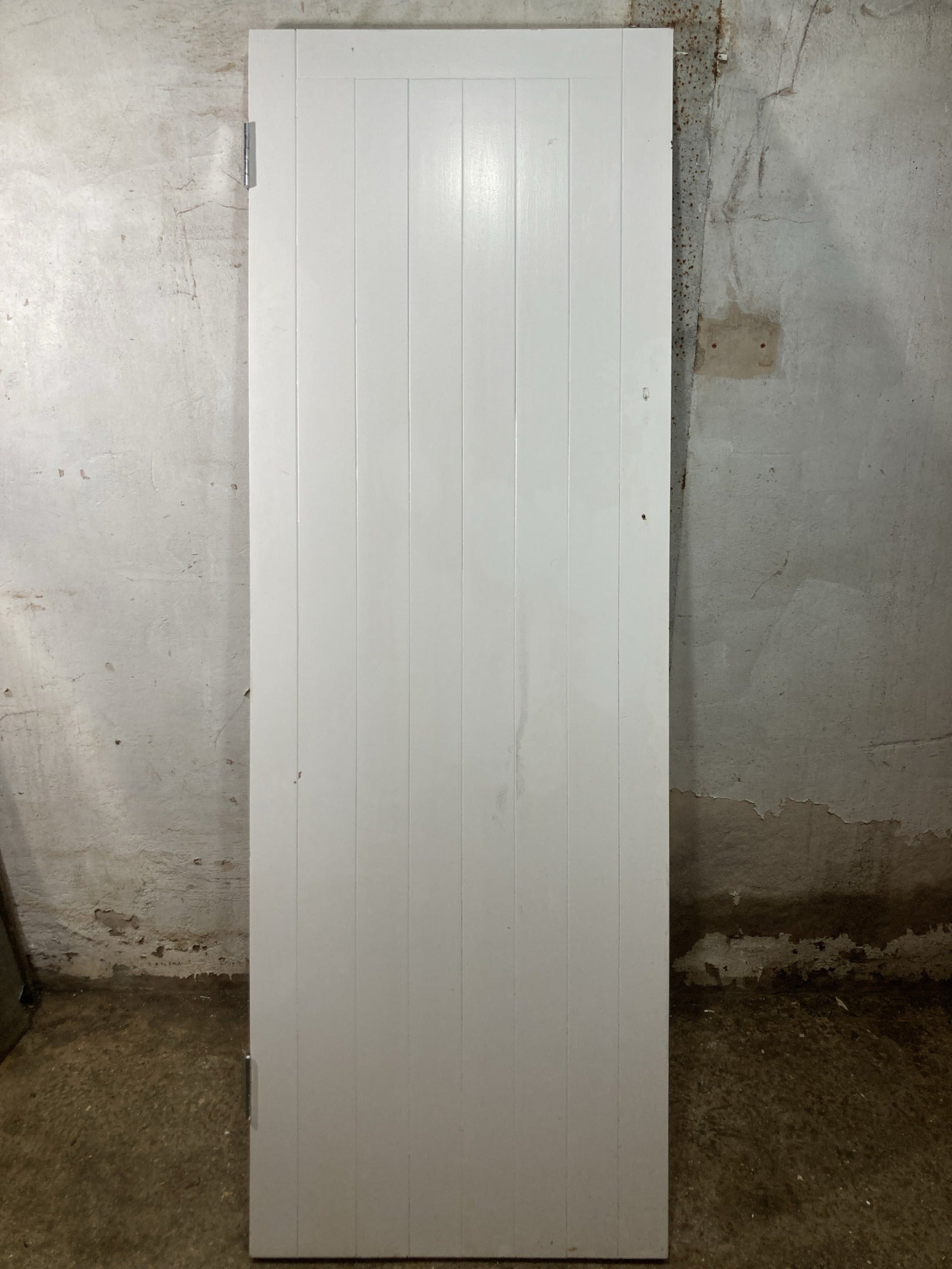 Main Picture Old Internal Painted  Pine Reclaimed Door