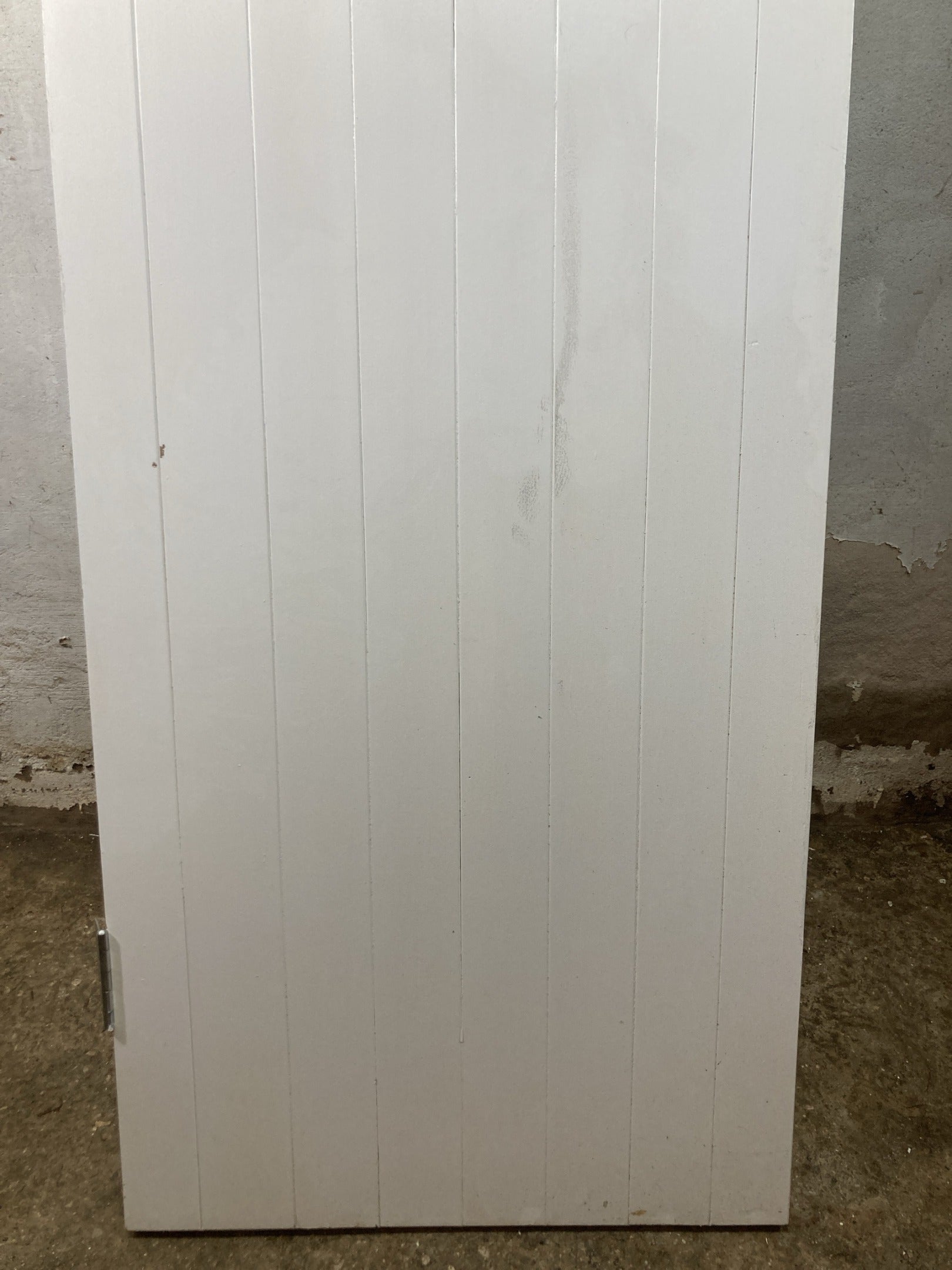 3rd Pic Old Internal Painted  Pine Reclaimed Door