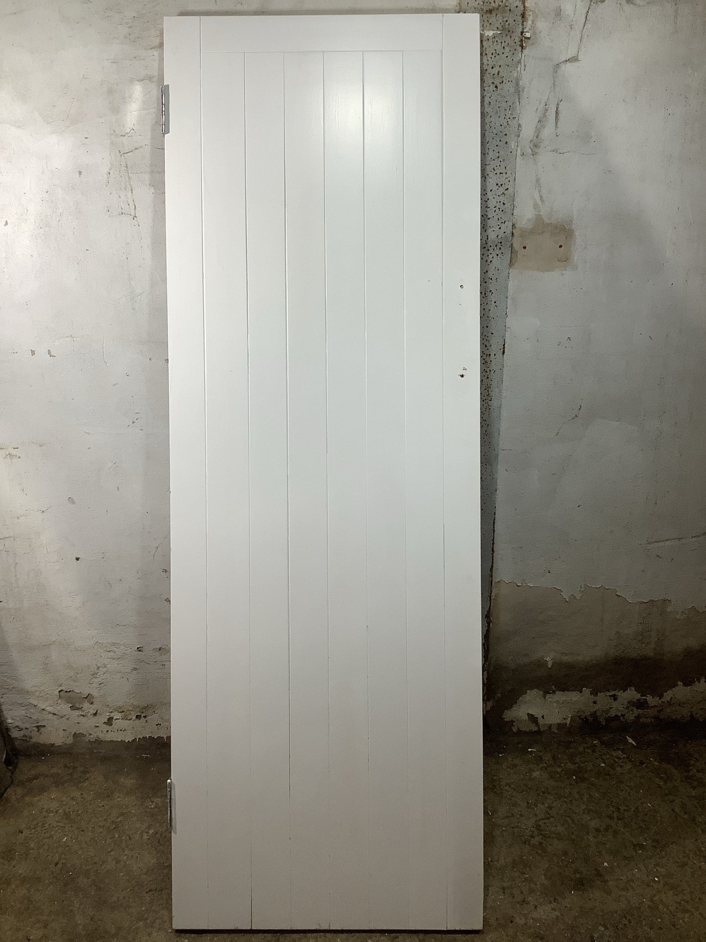 Main Picture Old Internal Painted  Pine Reclaimed Door