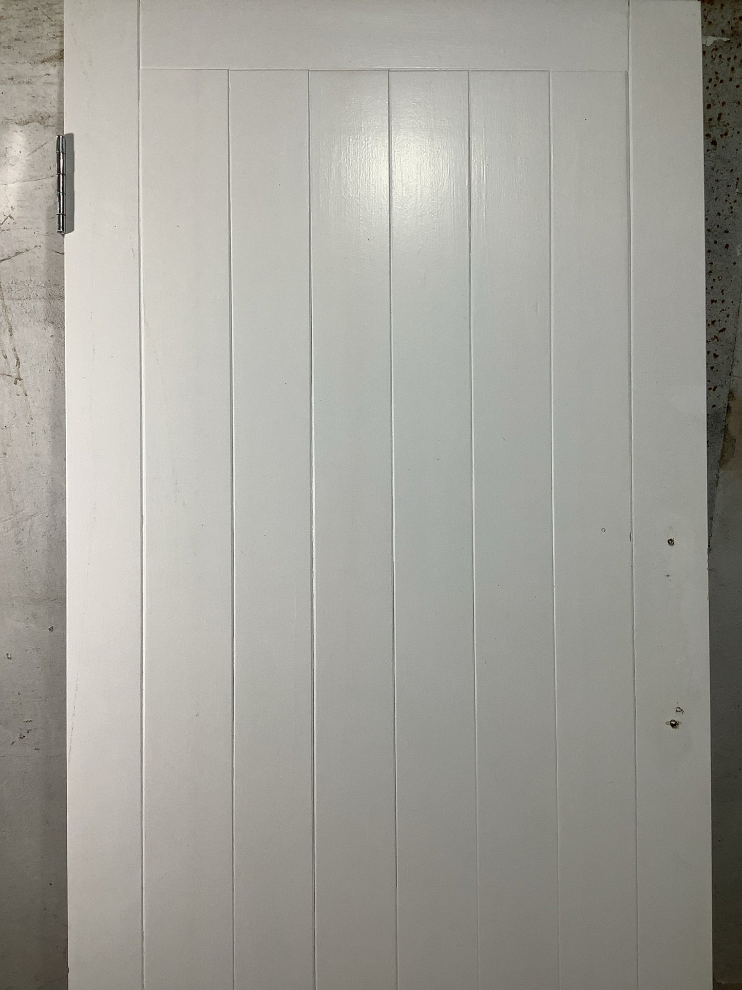 2nd Pic Old Internal Painted  Pine Reclaimed Door
