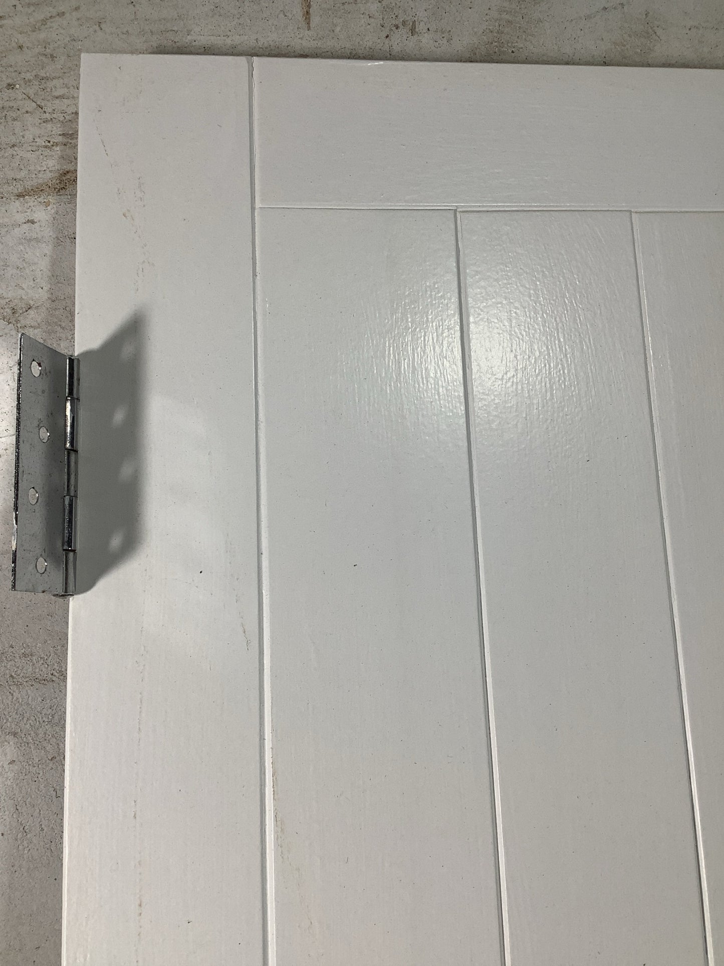 5th Pic Old Internal Painted  Pine Reclaimed Door