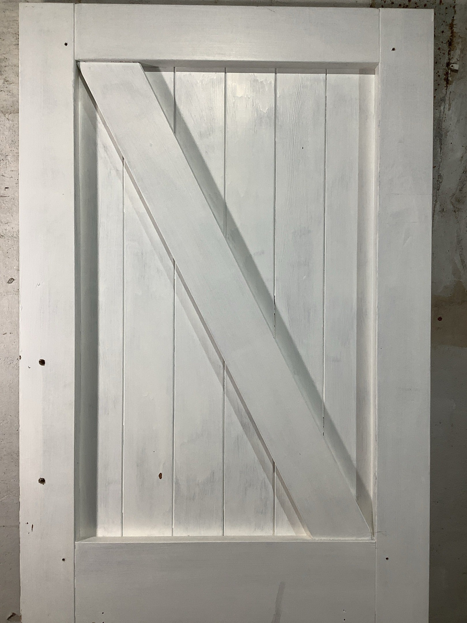 8th Pic Old Internal Painted  Pine Reclaimed Door