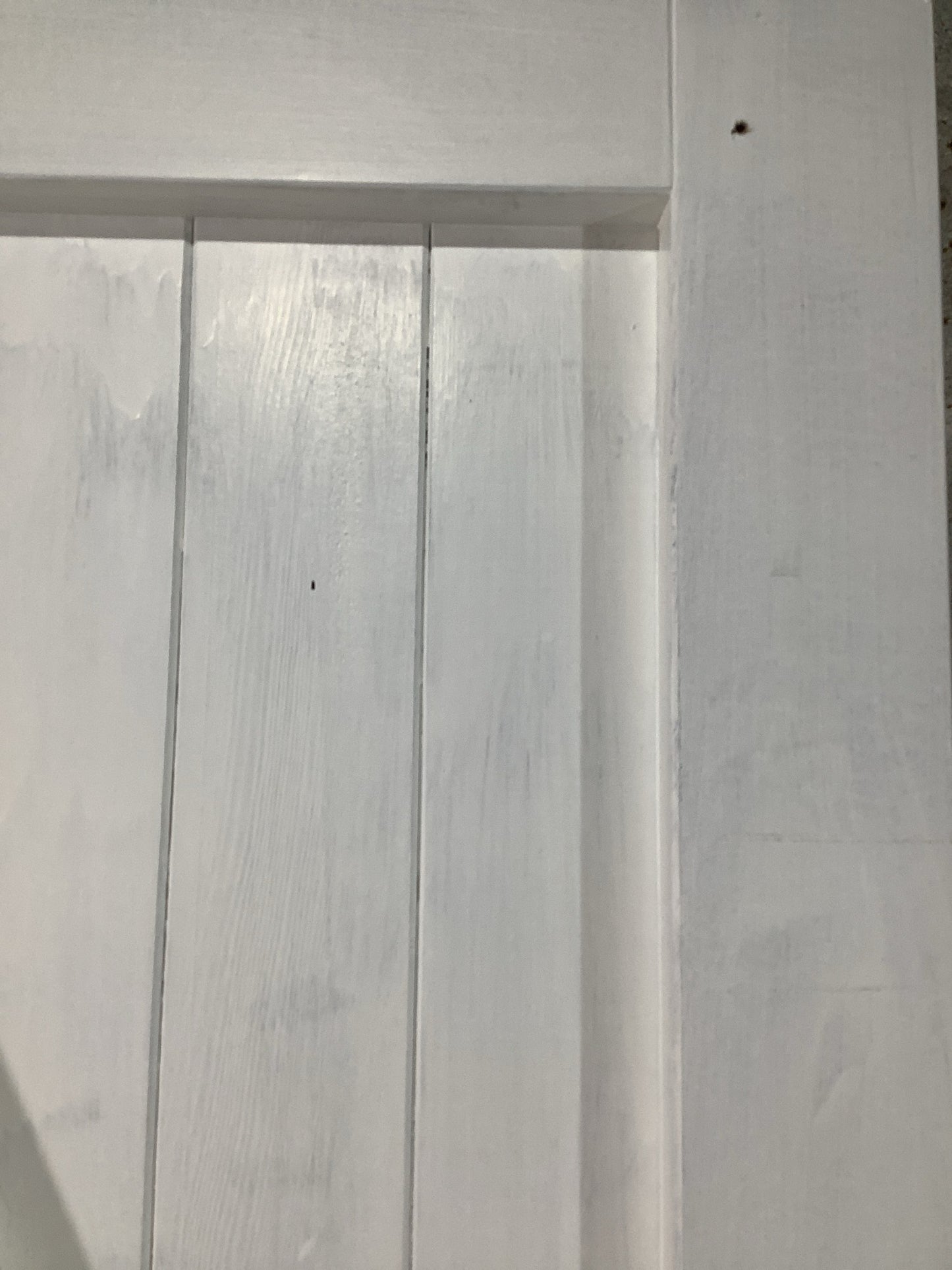 12th Pic Old Internal Painted  Pine Reclaimed Door