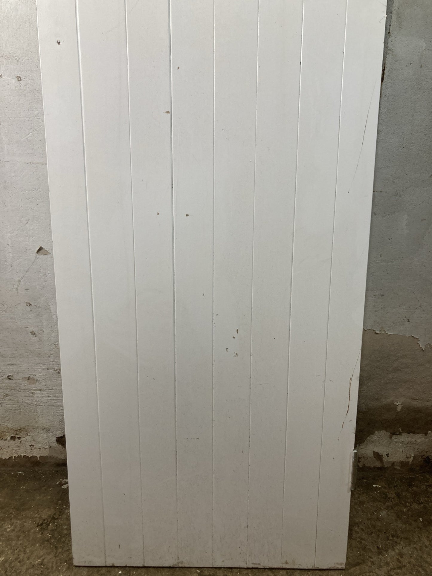 3rd Pic Old Internal Painted  Pine Reclaimed Door