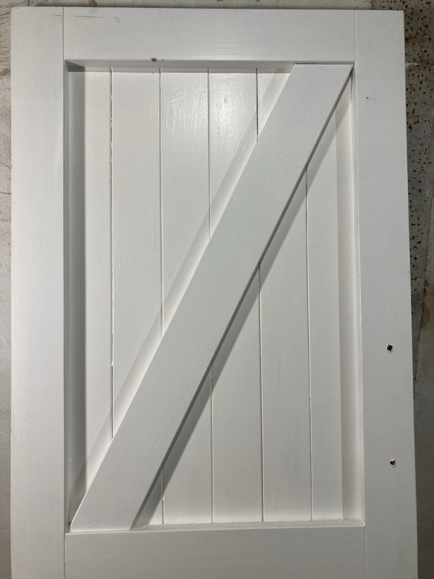 8th Pic Old Internal Painted  Pine Reclaimed Door