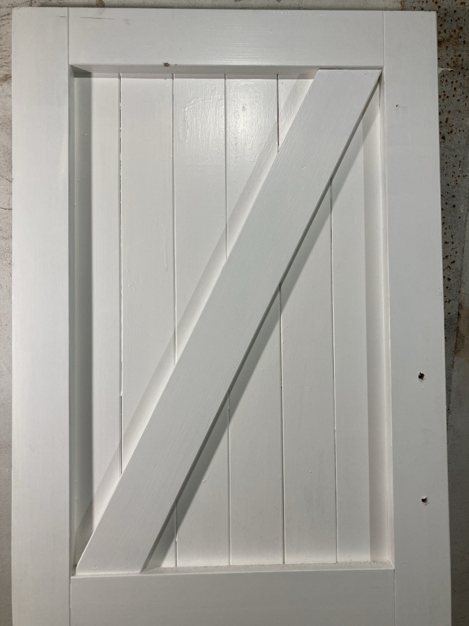 8th Pic Old Internal Painted  Pine Reclaimed Door