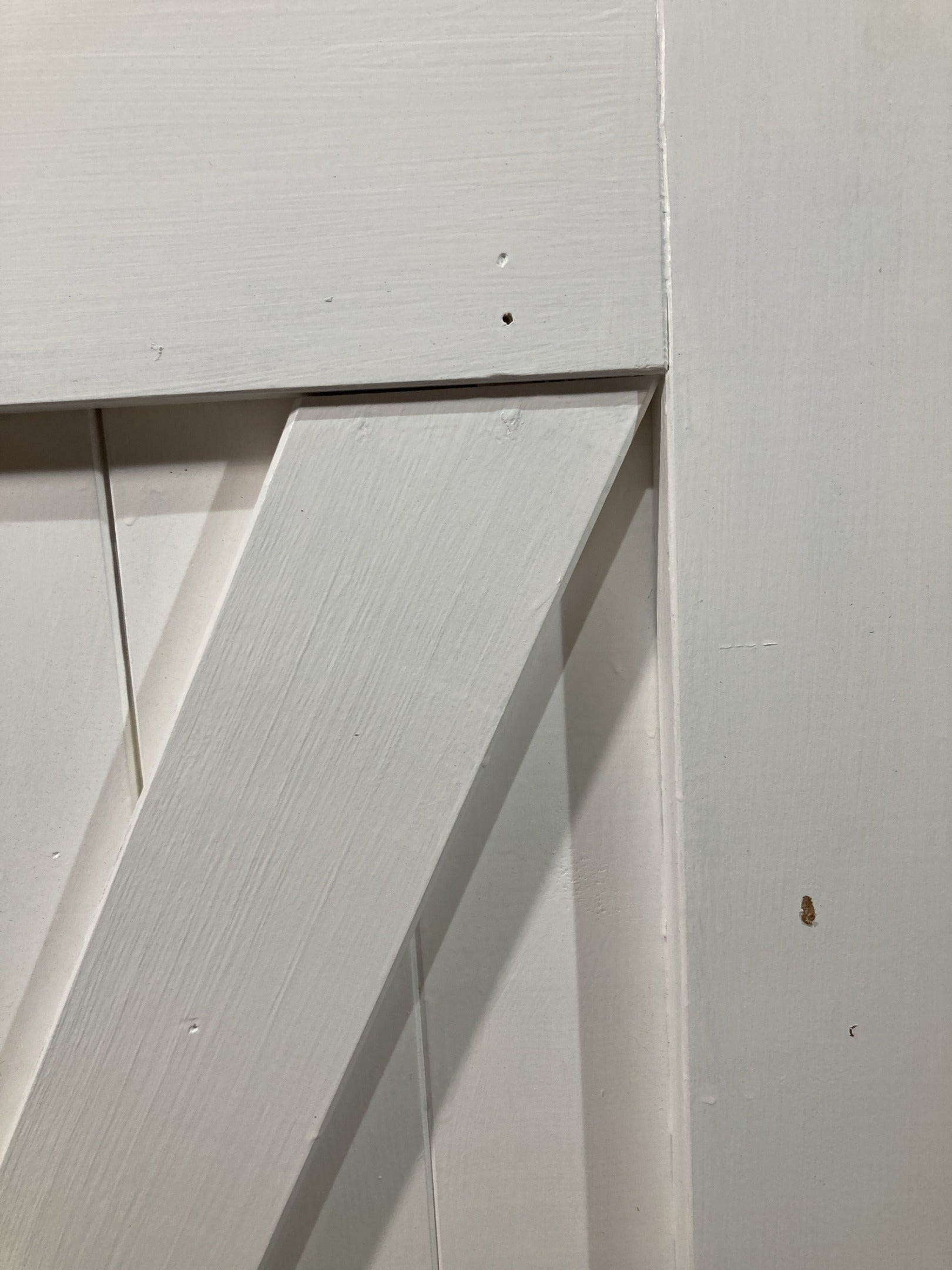 11th Pic Old Internal Painted  Pine Reclaimed Door
