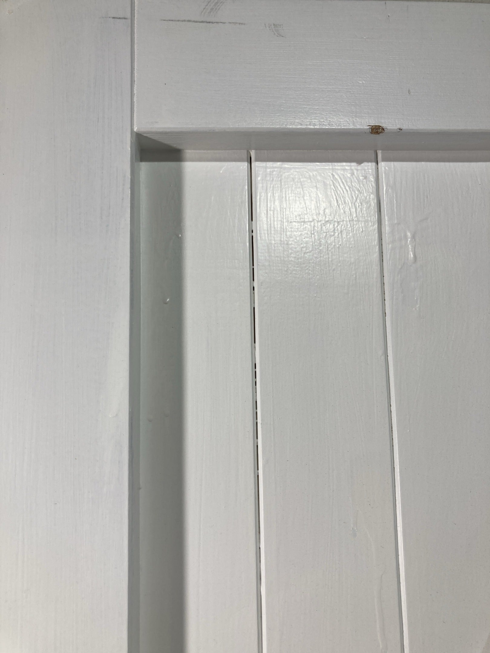 12th Pic Old Internal Painted  Pine Reclaimed Door