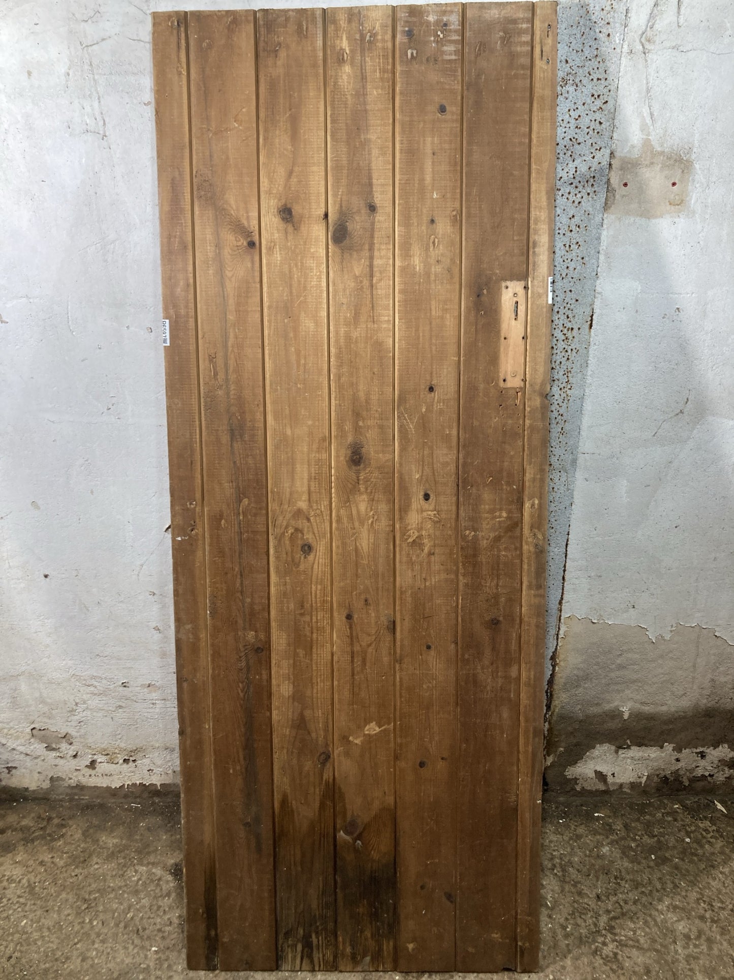 Main Picture Old Internal Stripped  Pine Reclaimed Door