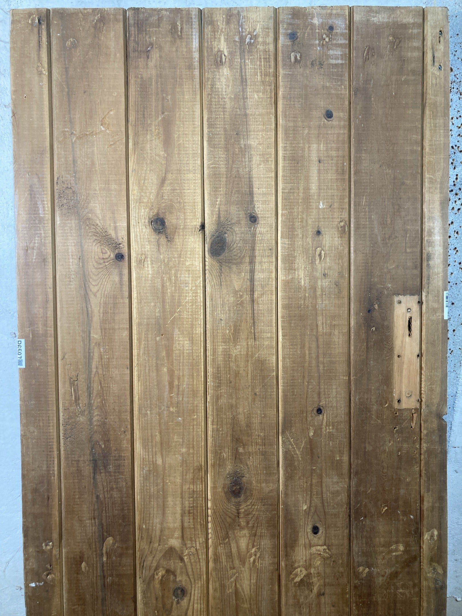 2nd Pic Old Internal Stripped  Pine Reclaimed Door