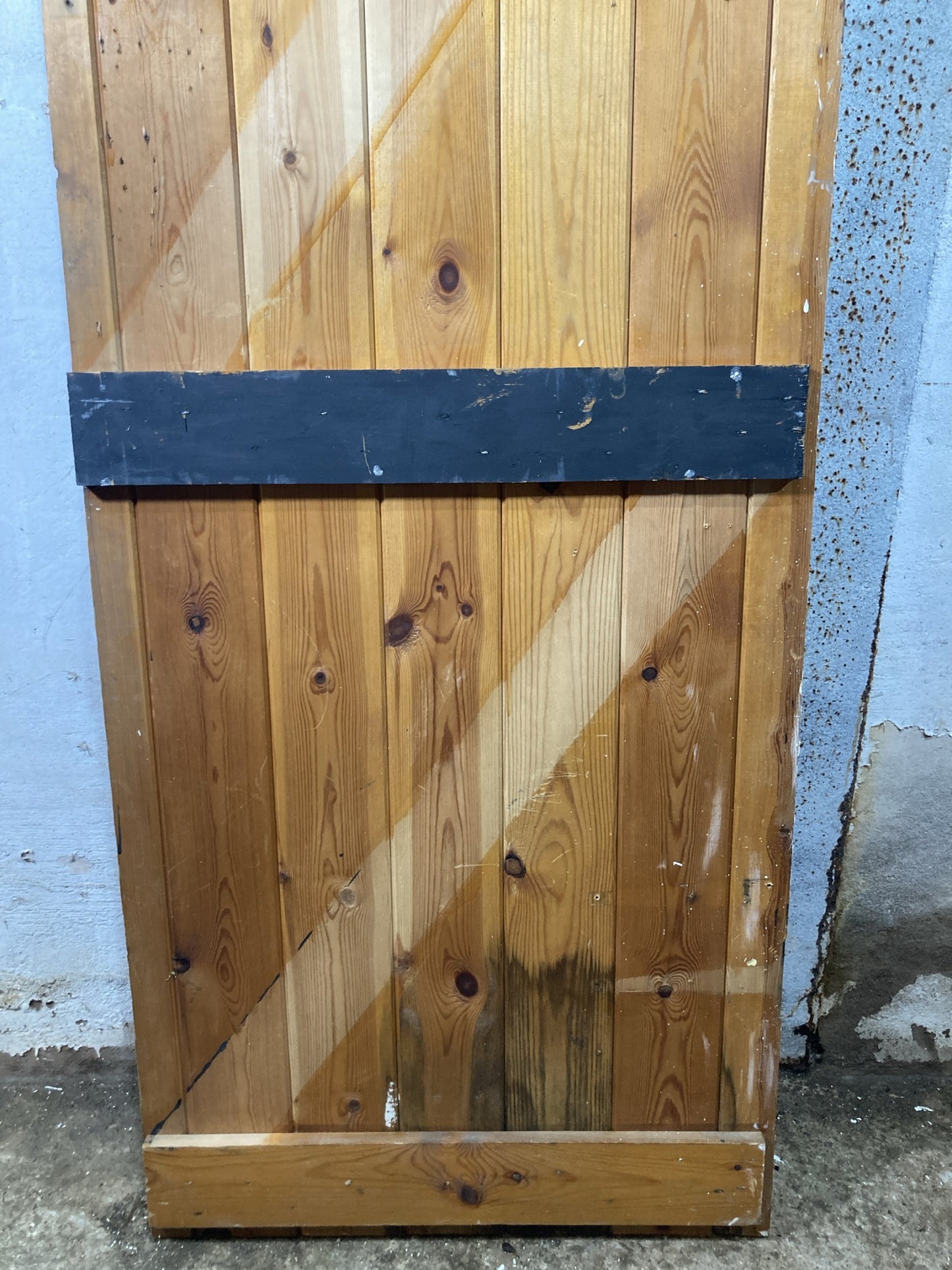 9th Pic Old Internal Stripped  Pine Reclaimed Door