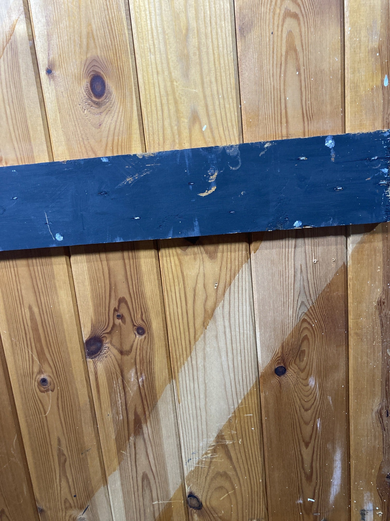 12th Pic Old Internal Stripped  Pine Reclaimed Door