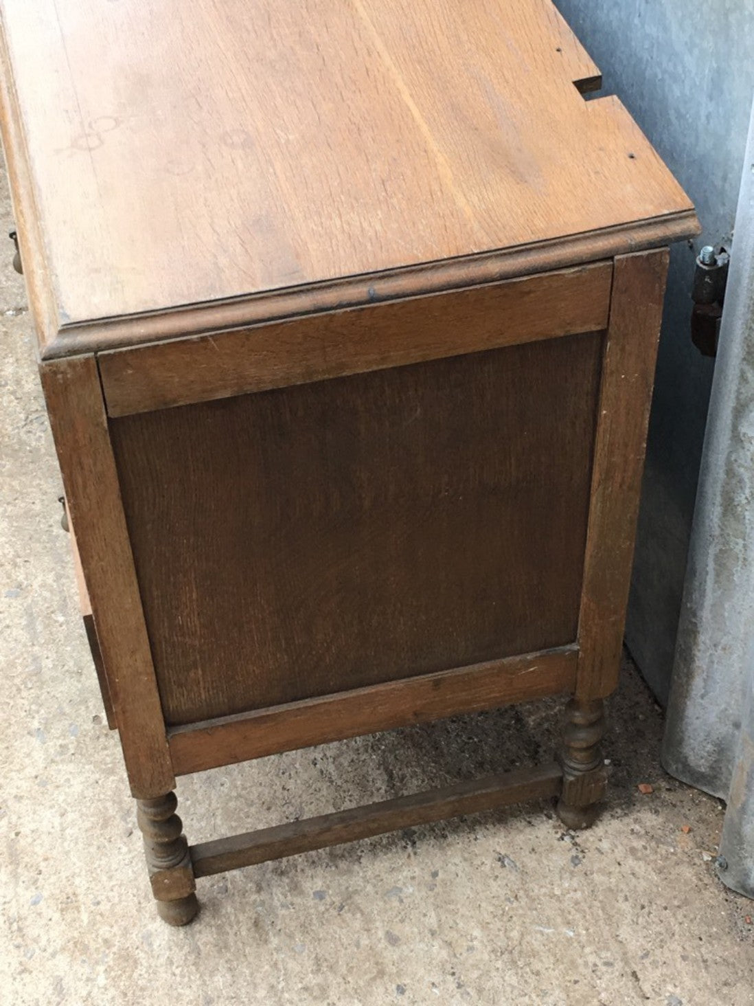 Reclaimed Oak Chest Of Drawers Ex Dressing Chest