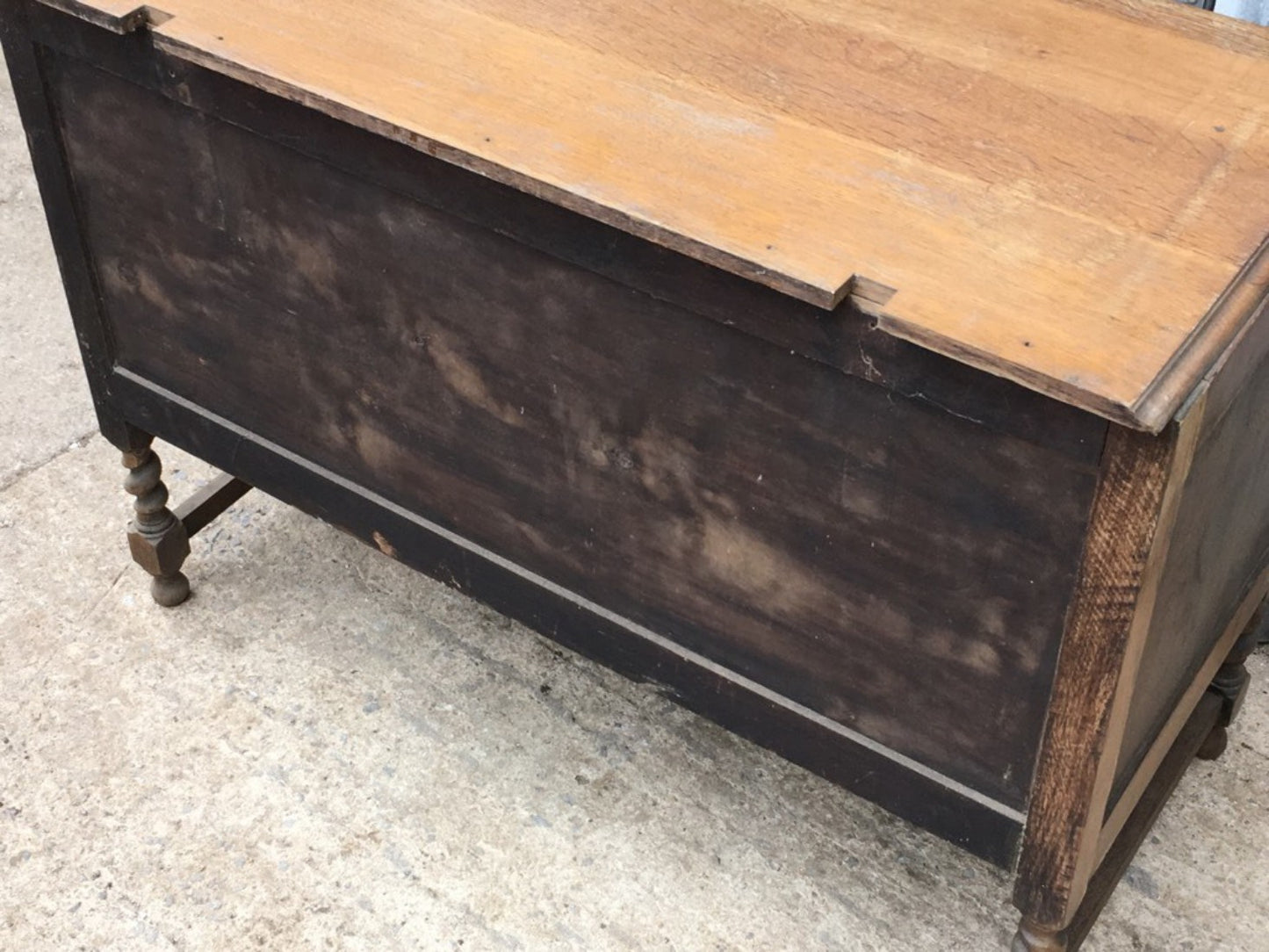 Reclaimed Oak Chest Of Drawers Ex Dressing Chest