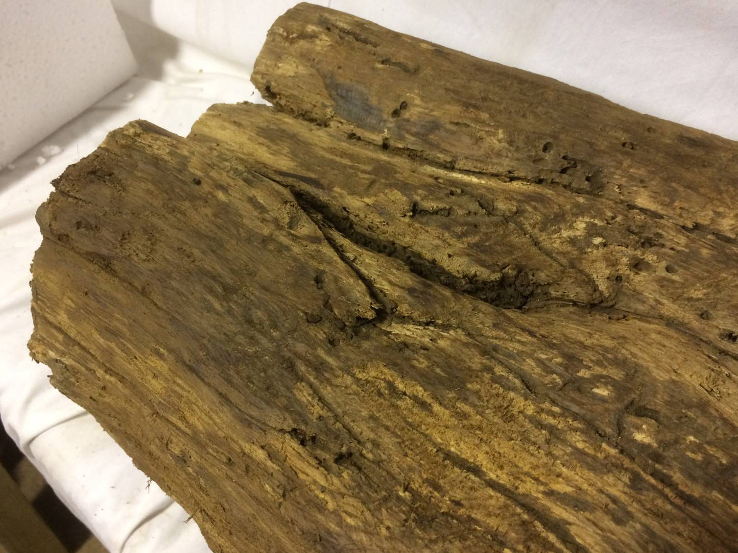 Interesting 3ft Length Of Old Oak Hardwood