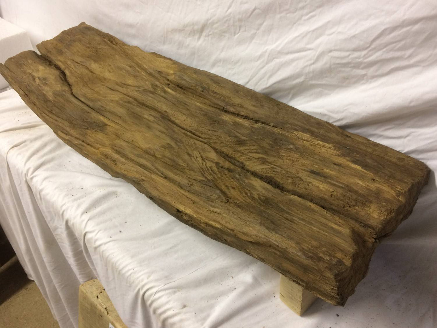 Interesting 3ft Length Of Old Oak Hardwood