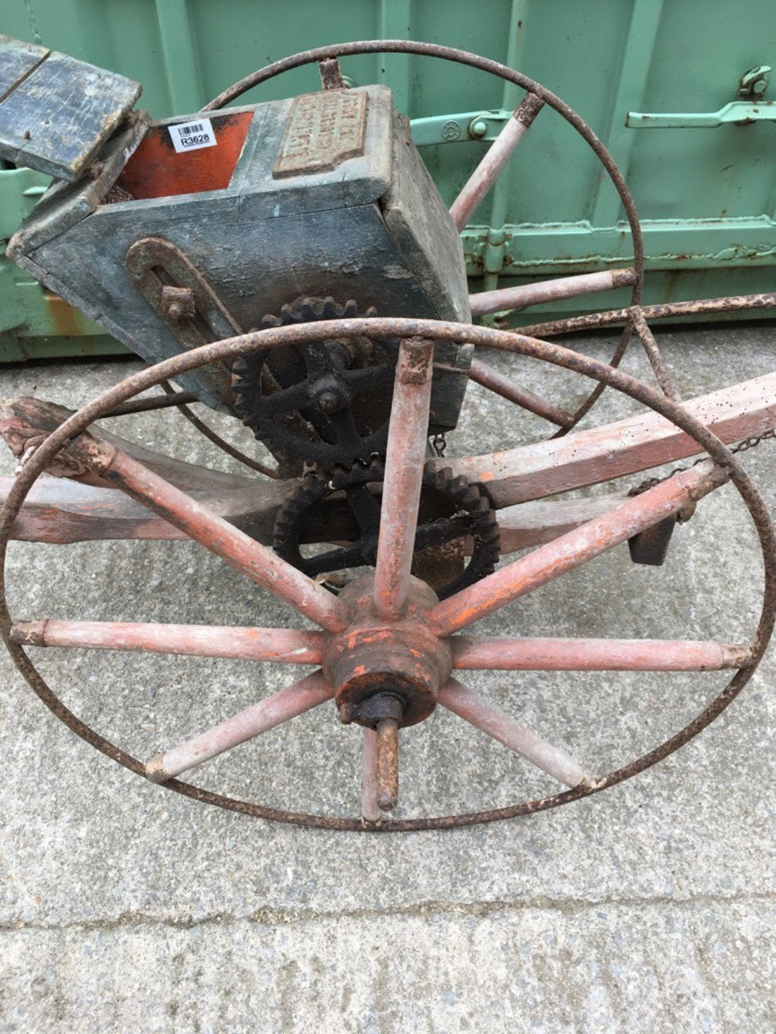 Interesting Old Collectors Seed Drill Kell & Co Of Gloucester & Ross