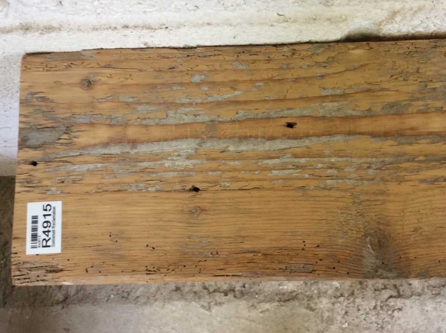 3ft 1 3/4" Or 96.2cm X 6 5/8” Length Old Reclaimed Rustic Pine Mantel Shelf