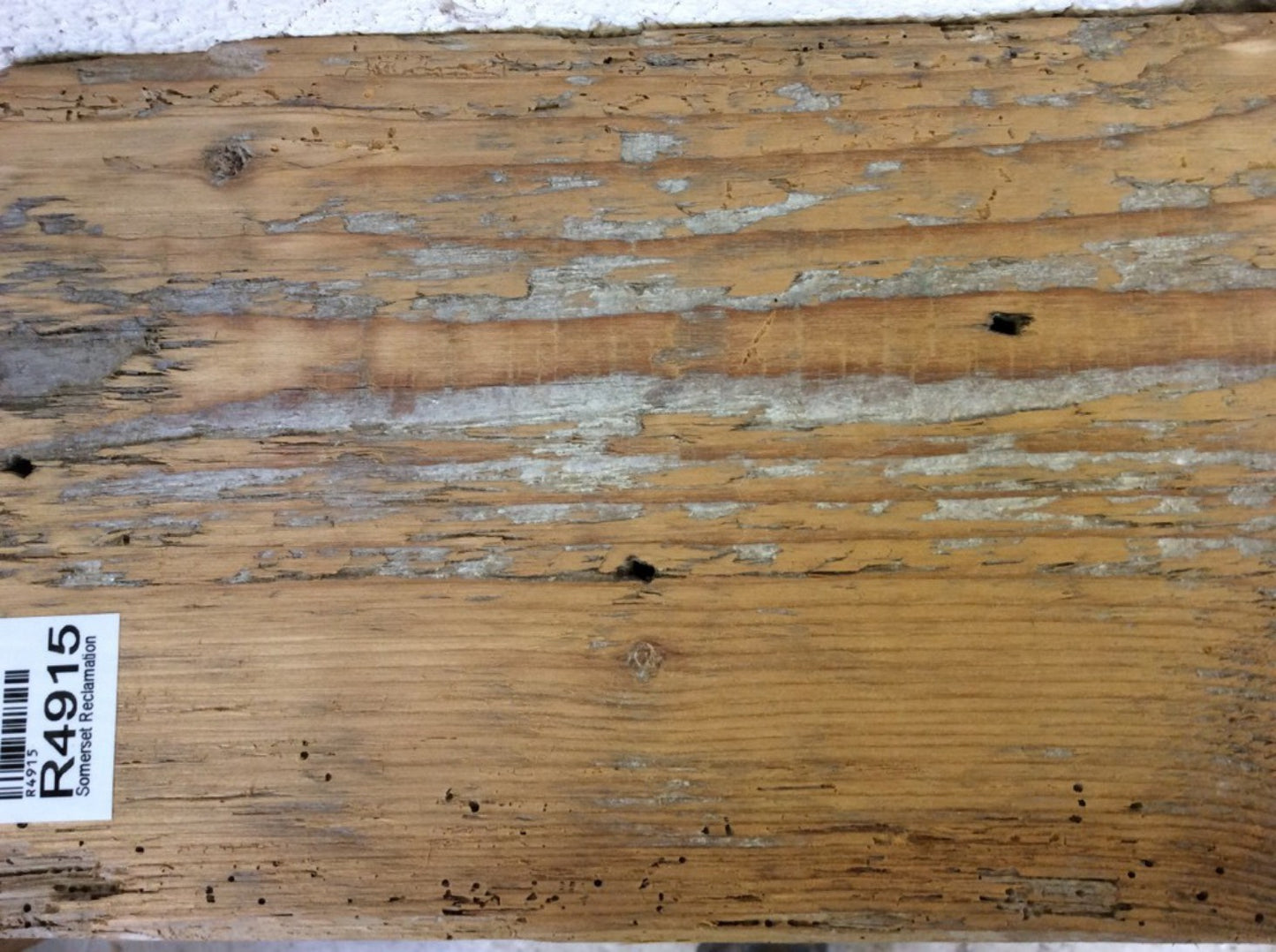 3ft 1 3/4" Or 96.2cm X 6 5/8” Length Old Reclaimed Rustic Pine Mantel Shelf