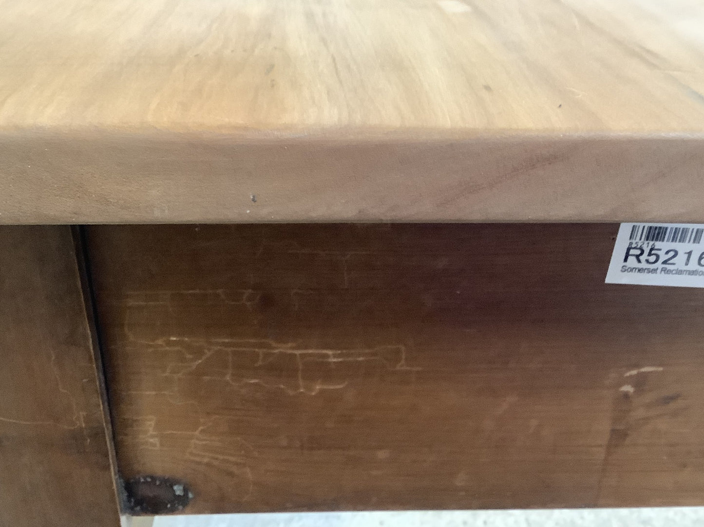 Victorian Pine & Mahogany Dressing Table Wood