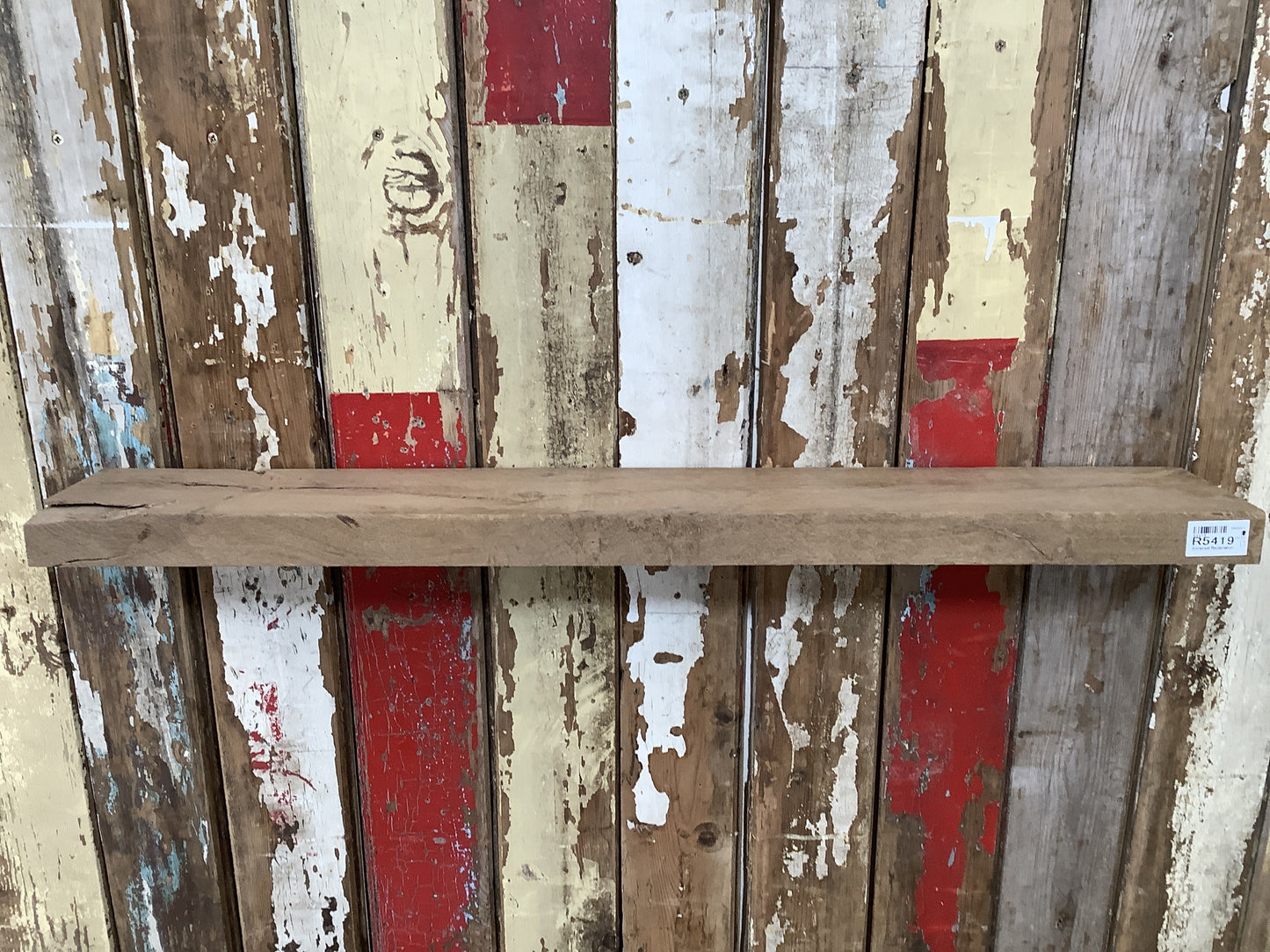 Reclaimed Solid English Oak Floating Shelf Plank