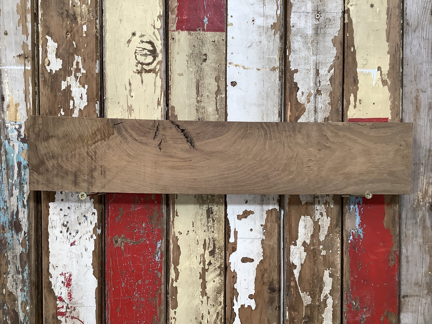 Reclaimed Solid English Oak Floating Shelf Plank