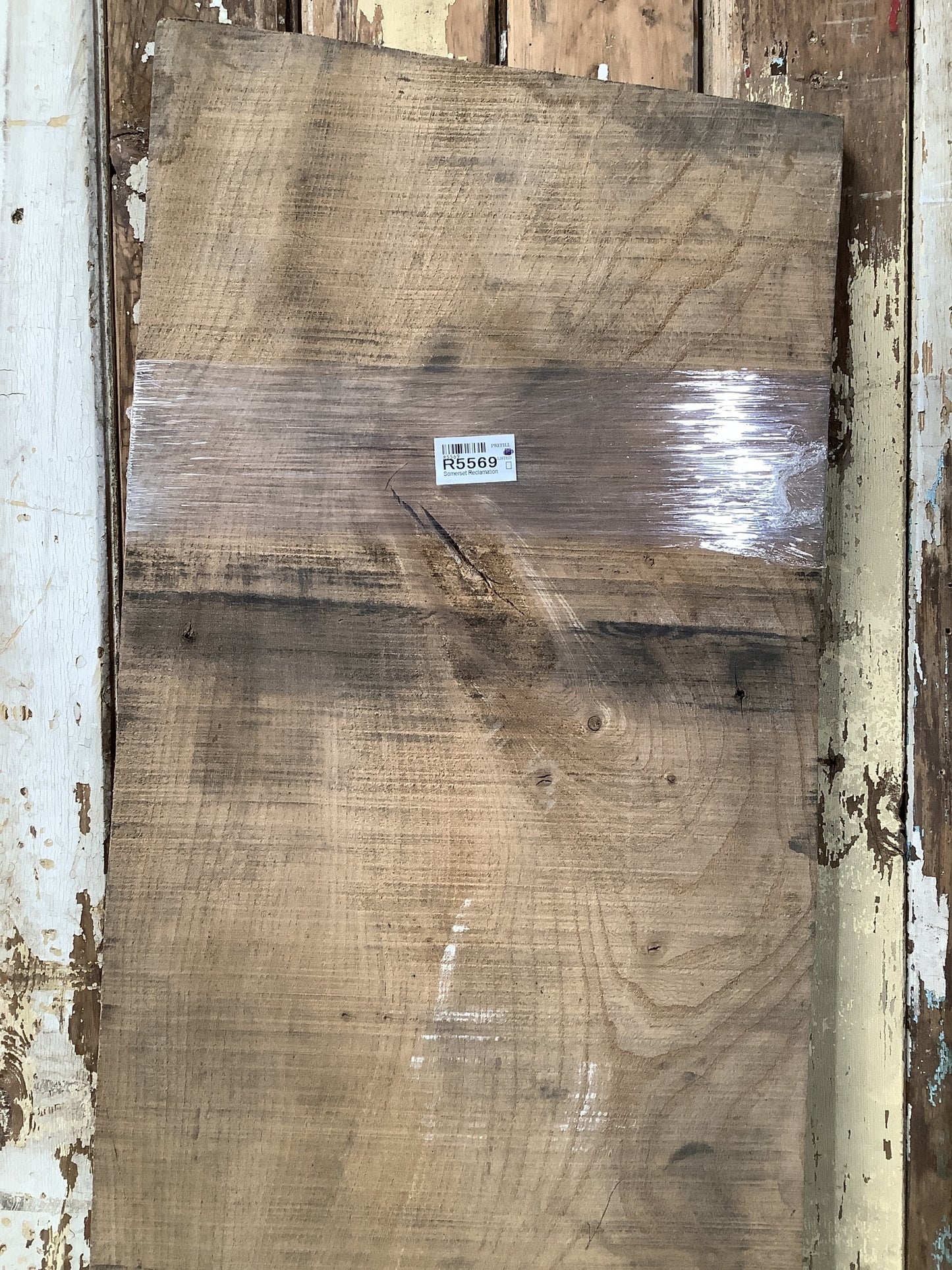 5'4" L Period Old Reclaimed Elm Board Plank