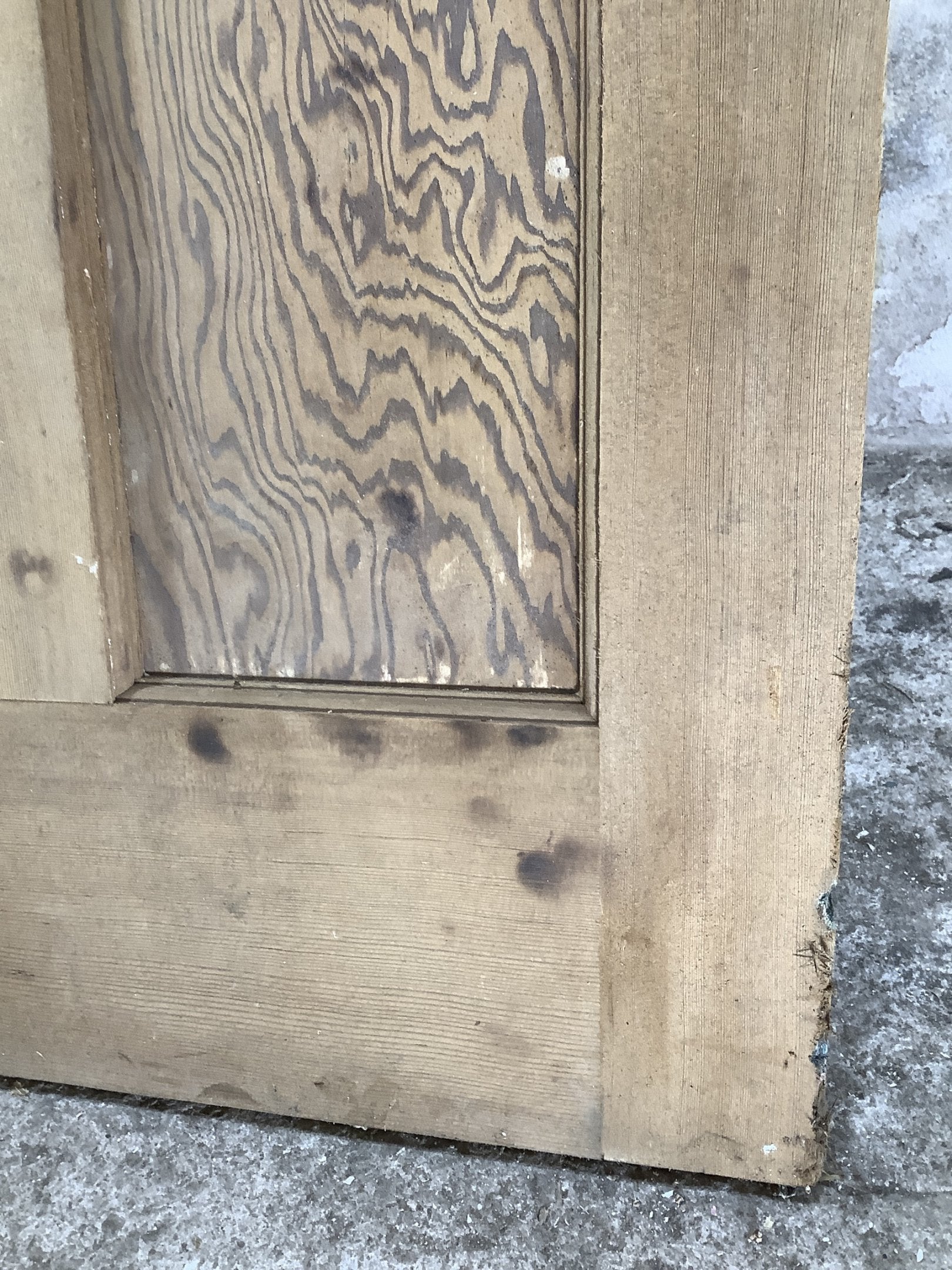 6th Pic 1930s Internal Stripped  Pitch Pine Reclaimed Door