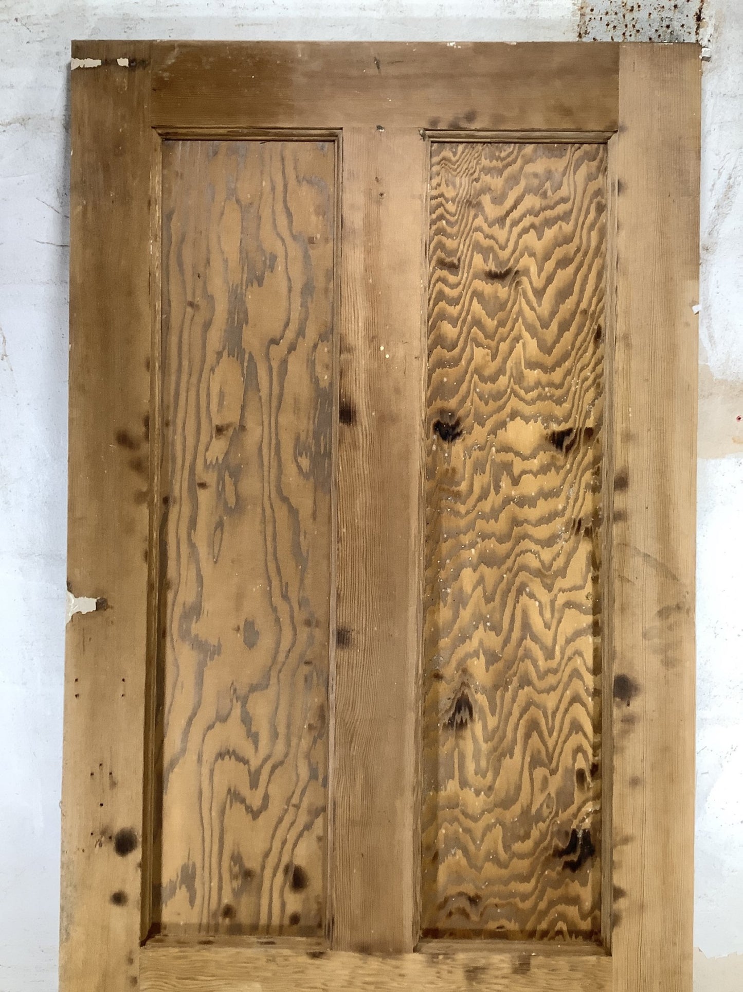 8th Pic 1930s Internal Stripped  Pitch Pine Reclaimed Door