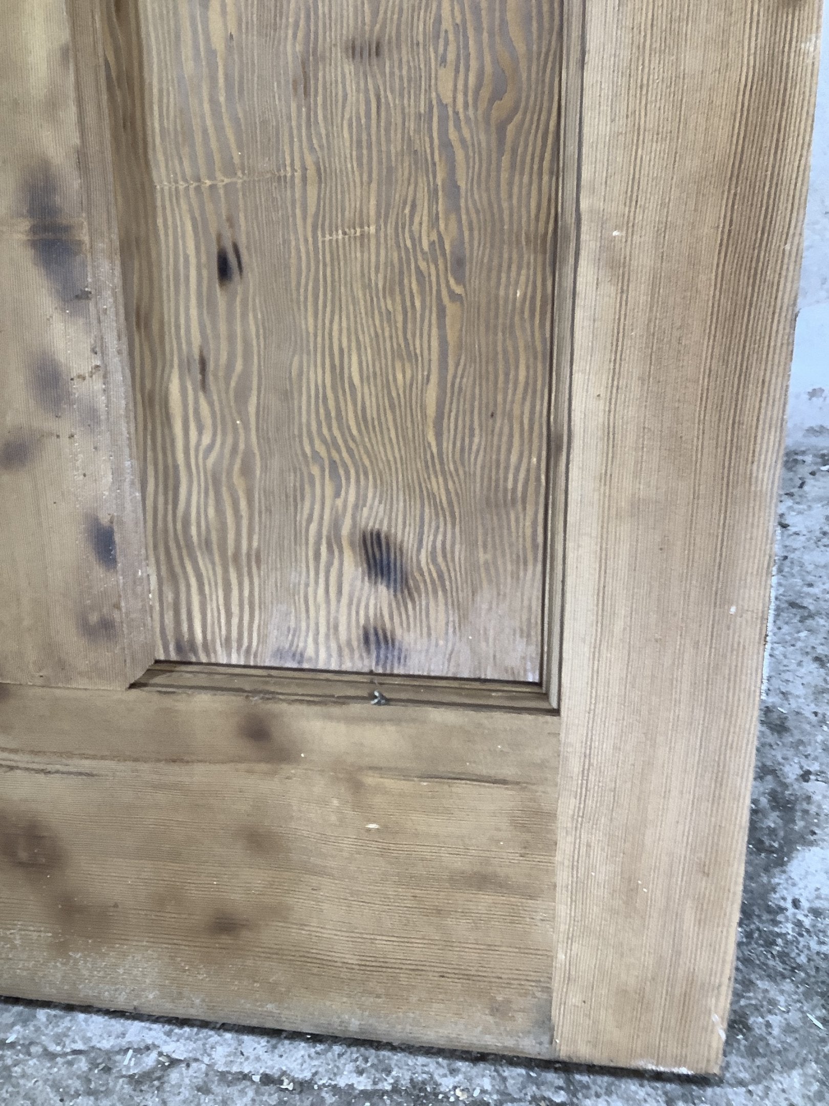 11th Pic 1930s Internal Stripped  Pitch Pine Reclaimed Door