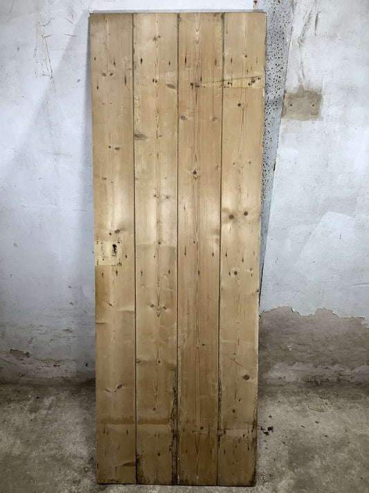 Main Picture Old Internal Stripped  Pine Reclaimed Door