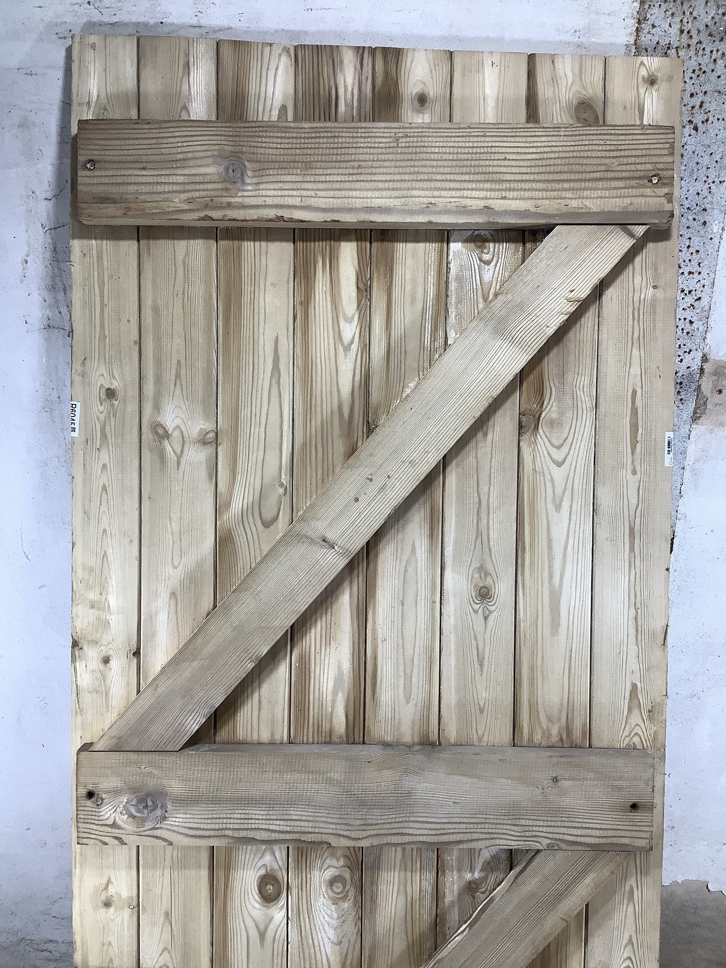 2nd Pic Old Internal Stripped  Pine Reclaimed Door